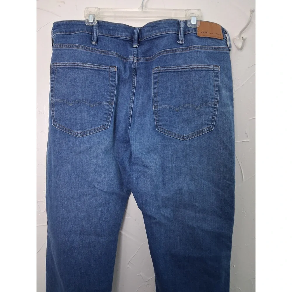 American Eagle Airflex + Athletic Fit Size 38X34 Normcore Preppy Academia - Picture 4 of 9